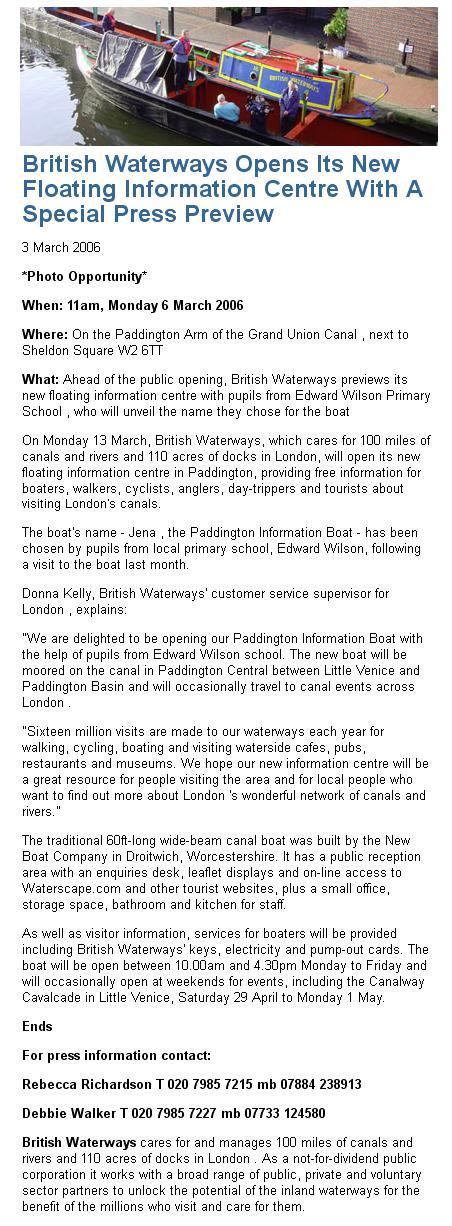press release
